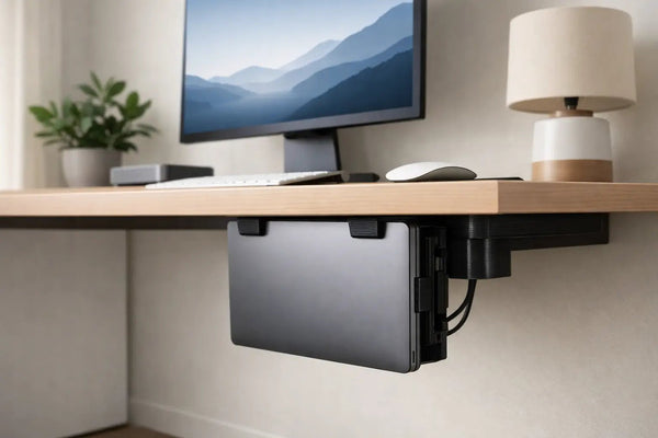 Best Way to Dock MacBook at Your Desk - DockedByDesign