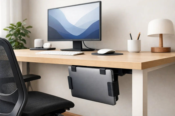 Clean Desk Setup for MacBook That Works - DockedByDesign