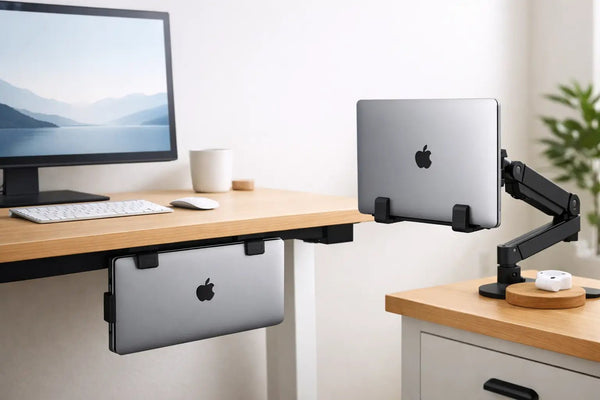 Best Mount for Standing Desk Laptop Setups - DockedByDesign